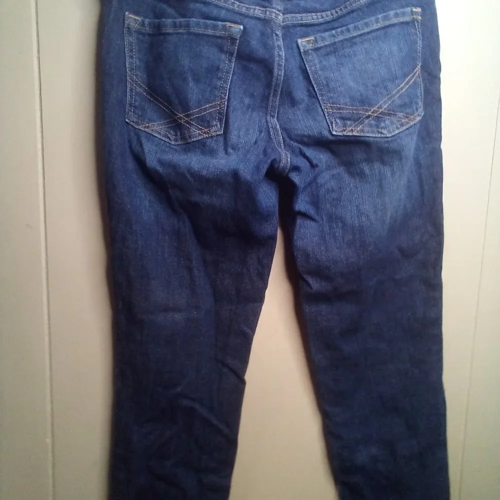 Gap Jeans 4 27 Premium Skinny Button Ankle Blue